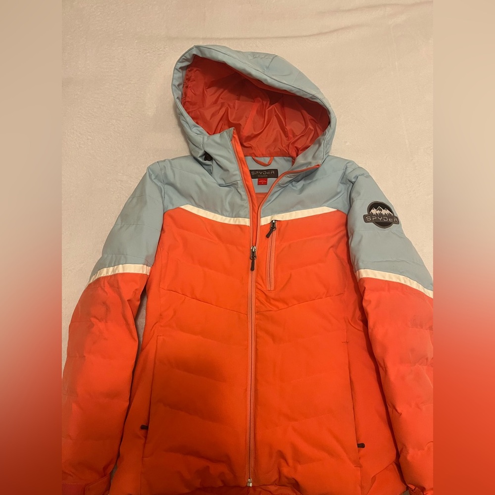 Womens Spyder Brisk synthetic down jacket